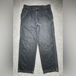 Wrangler Jeans Mens 32 x 30 Baggy 10 Pocket Design Wide Leg Y2K Style Streetwear